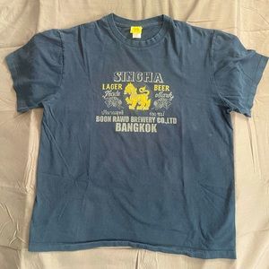 90s Singha Lager Beer T-Shirt